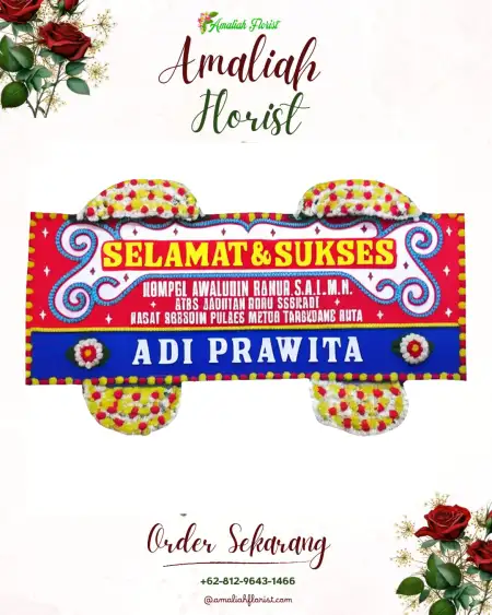 Papan Bunga Ucapan Selamat Kebon Dalem